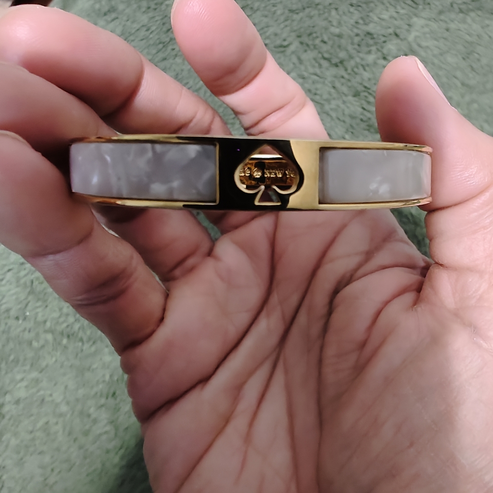 Kate Spade Gold and Gray Bangle